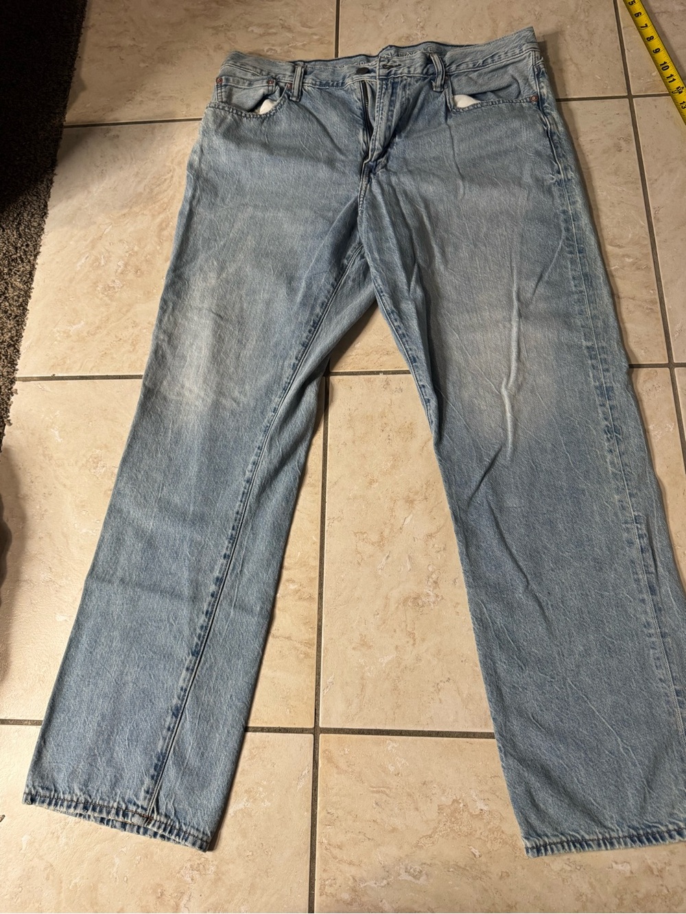 American Eagle Outfitters Light Blue Straight Jeans
